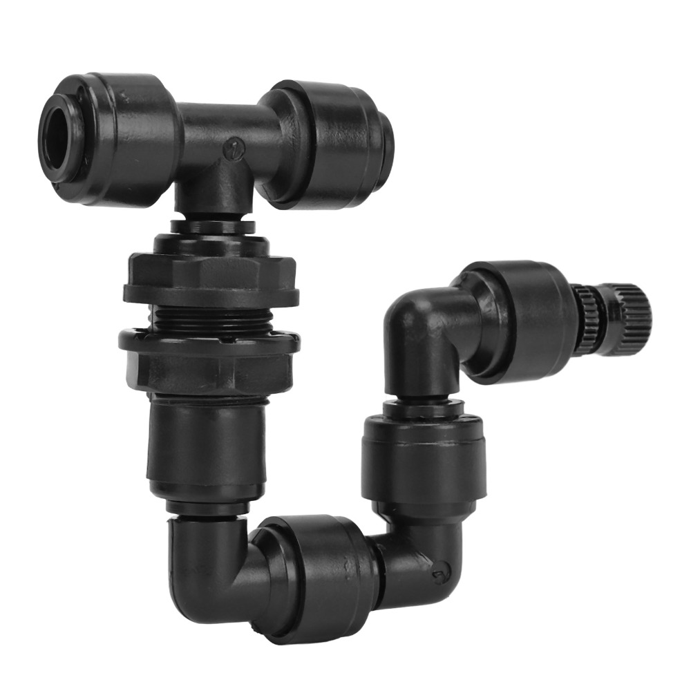 Misting Nozzle Reptile - PP Reptile Fogger Black 360° Rotating