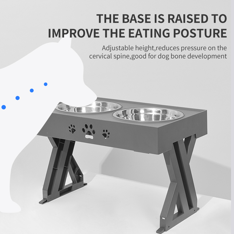 Elevated Dog Bowls 3 Adjustabl - огляд і ціна Royal Canin Food Medium