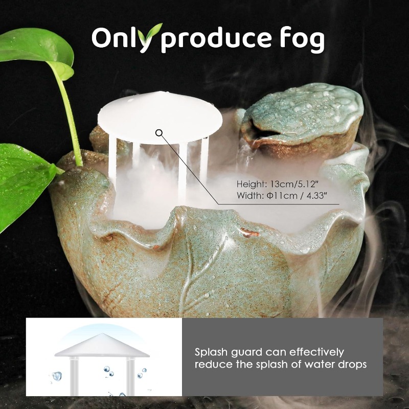 Ultrasonic Mist Maker Fogger U - огляд і ціна Terrarium Fogger Ultrasonic