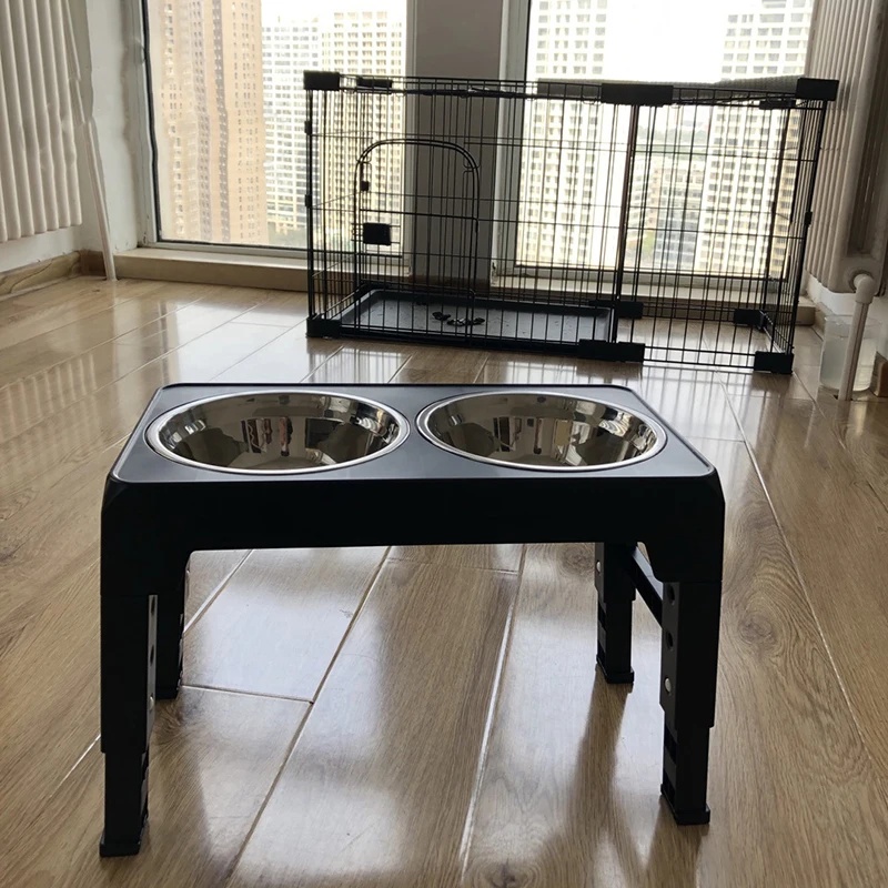 Adjustable Elevated Dog Feeder - огляд і ціна Royal Canin Food Medium