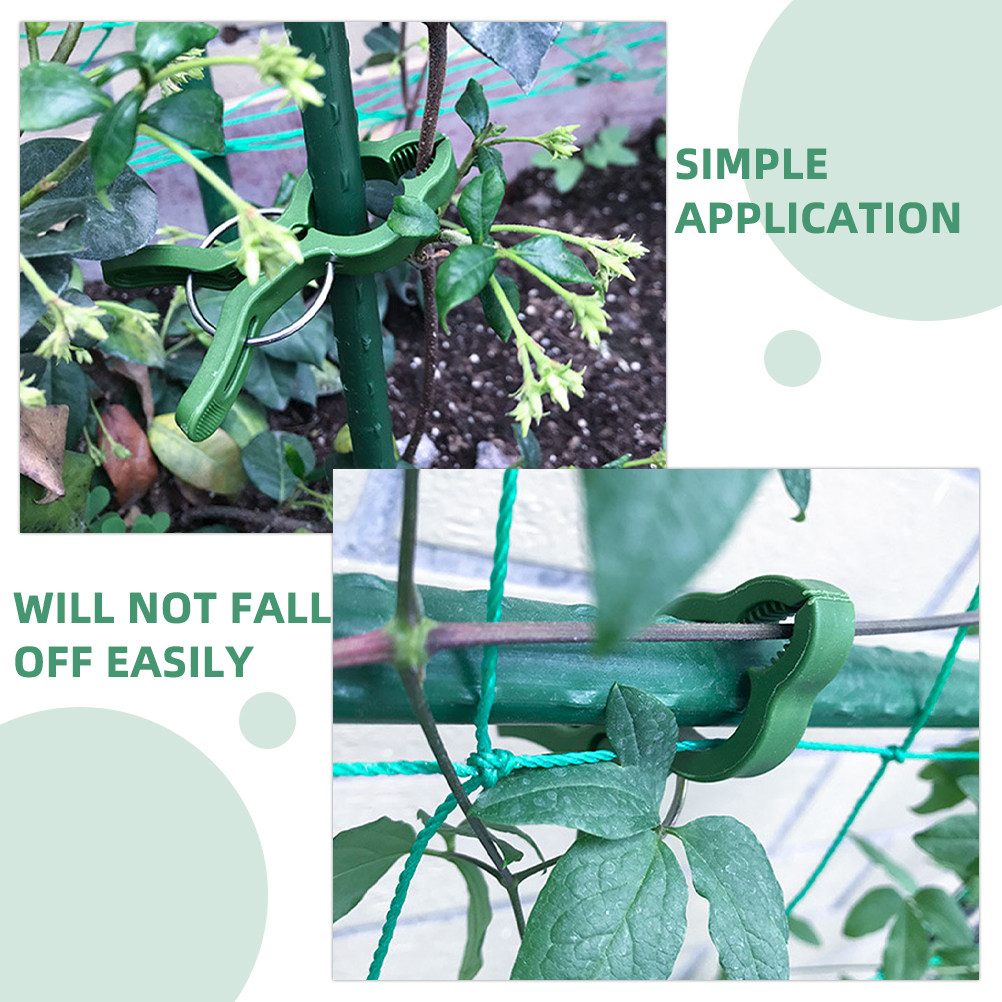 60Pcs Plastic Plant Support Cl - огляд і ціна Vine Climbing Plastic